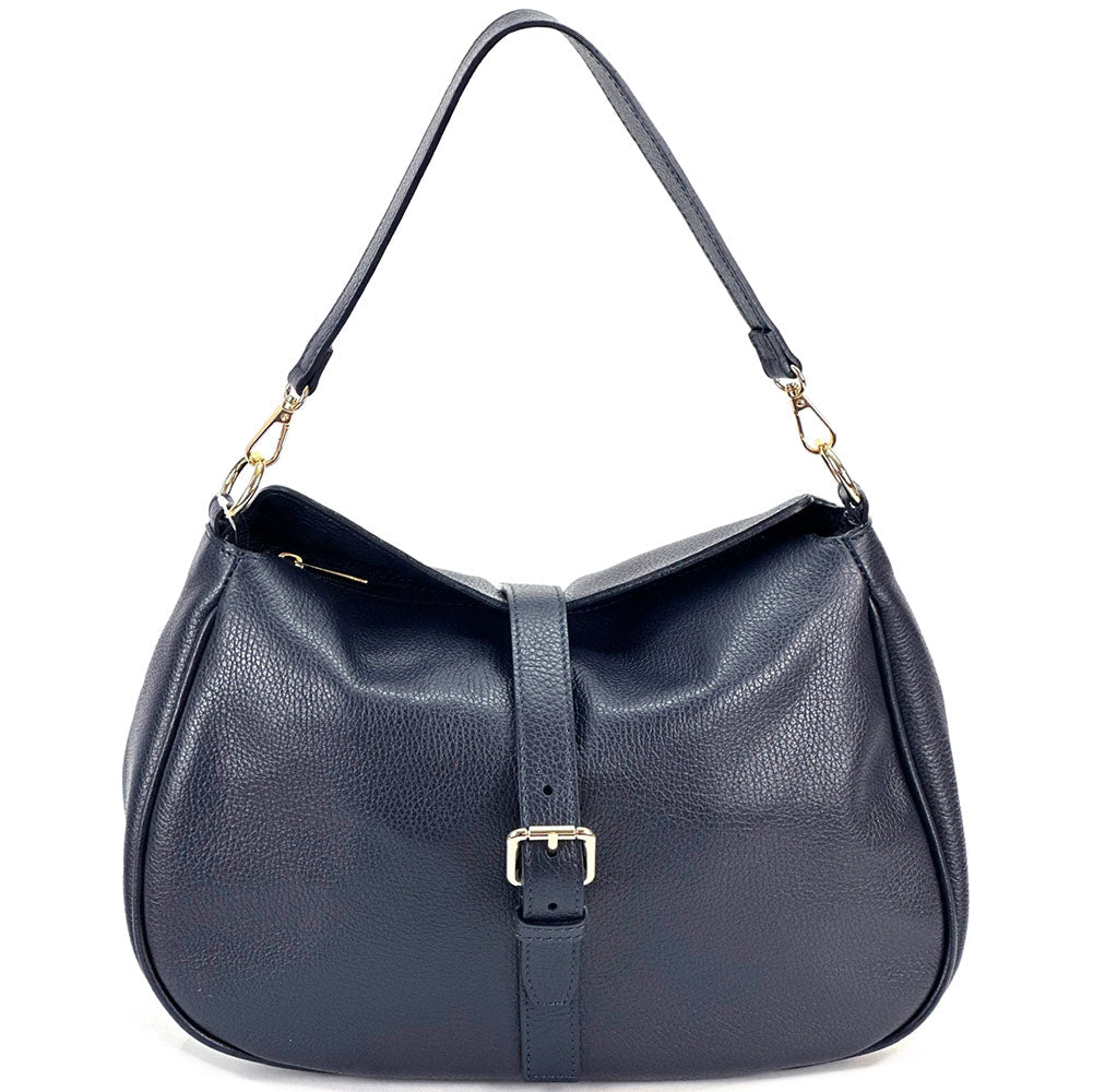 Ardea Cow Leather Shoulder Bag - Leather Italiano