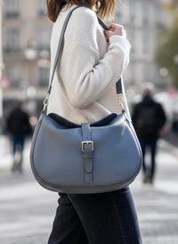 Ardea Cow Leather Shoulder Bag - Leather Italiano