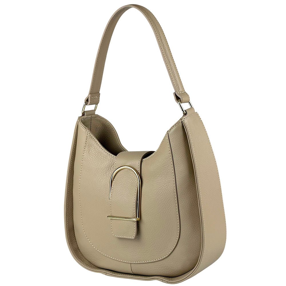 Armonia Leather Shoulder Bag - Leather Italiano