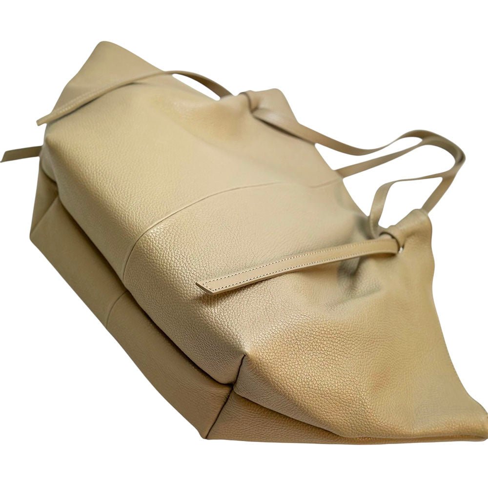 Artemide Leather Tote Bag in Cow Leather - Leather Italiano