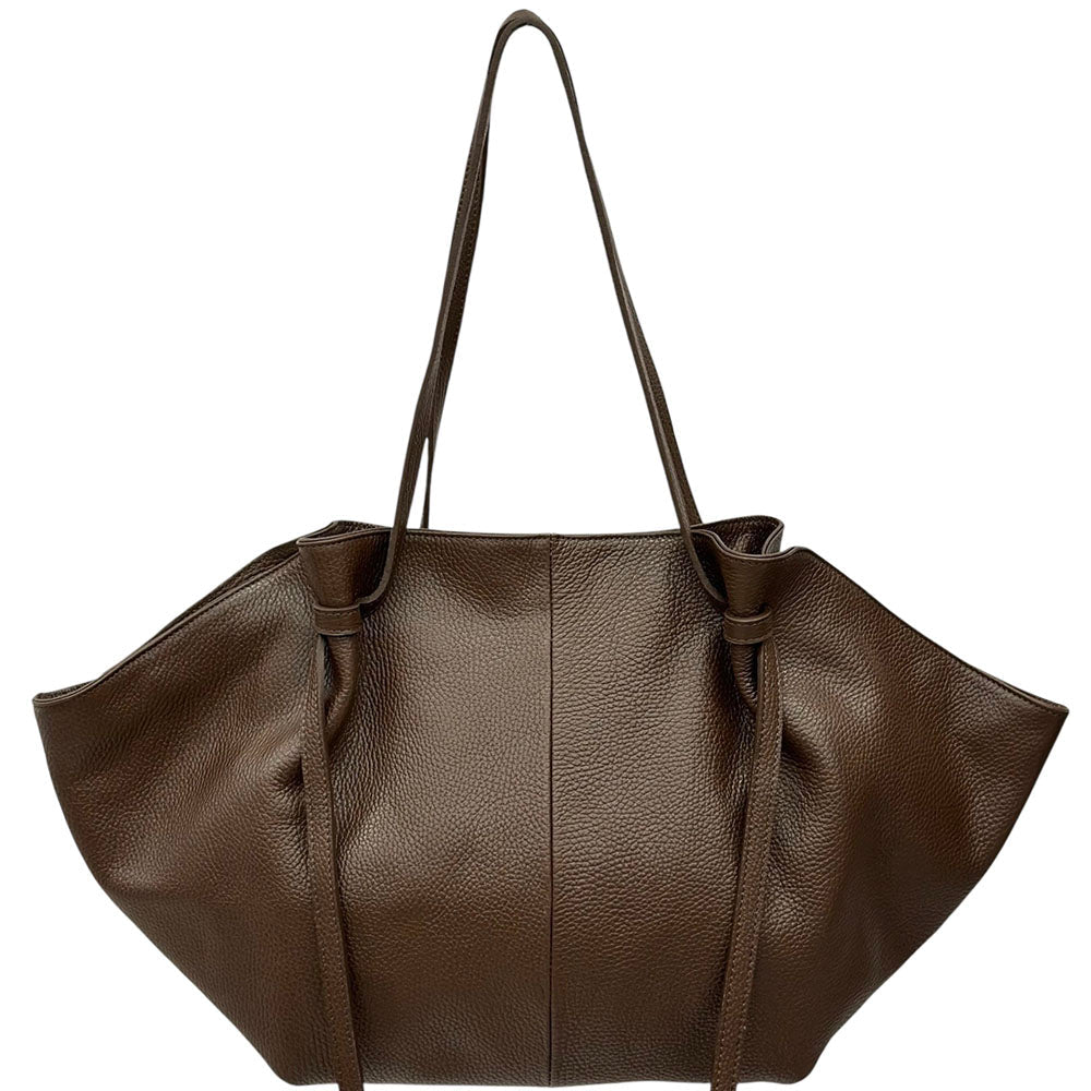 Artemide Leather Tote Bag in Cow Leather - Leather Italiano