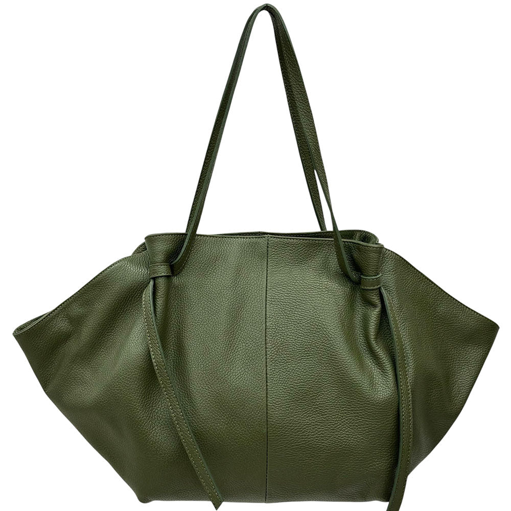 Artemide Leather Tote Bag in Cow Leather - Leather Italiano