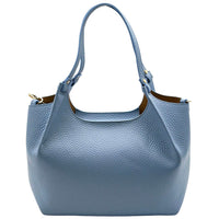 Artemisia Italian Cow Leather Shoulder Bag - Leather Italiano