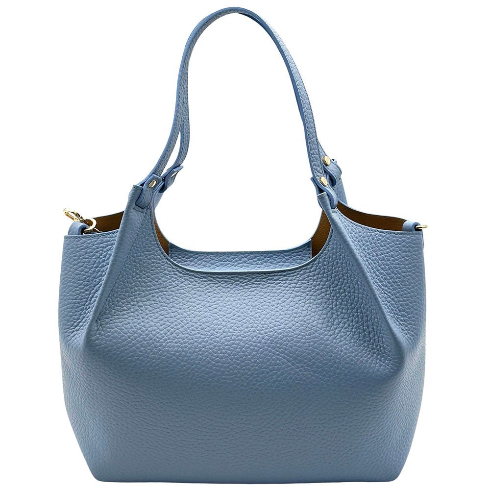 Artemisia Italian Cow Leather Shoulder Bag - Leather Italiano