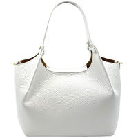 Artemisia Italian Cow Leather Shoulder Bag - Leather Italiano