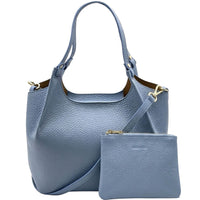 Artemisia Italian Cow Leather Shoulder Bag - Leather Italiano