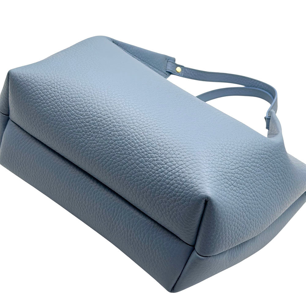 Artemisia Small Italian Cow Leather Shoulder Bag - Leather Italiano
