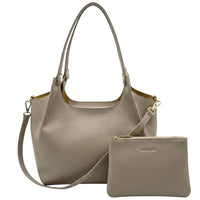 Artemisia Small Italian Cow Leather Shoulder Bag - Leather Italiano