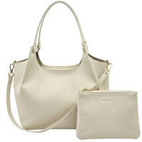 Artemisia Small Italian Cow Leather Shoulder Bag - Leather Italiano
