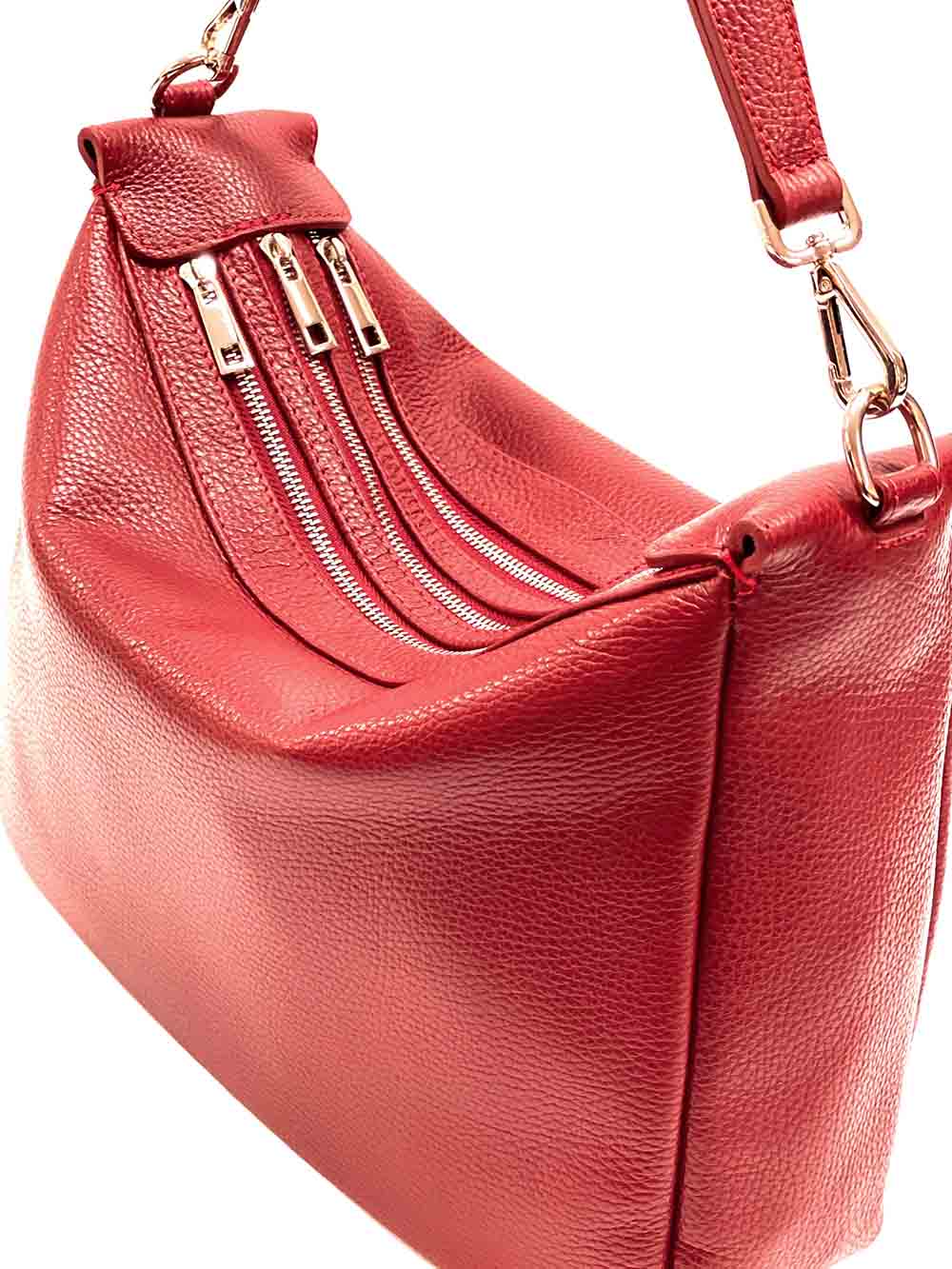 Assunta Leather Shoulder Bag - Leather Italiano