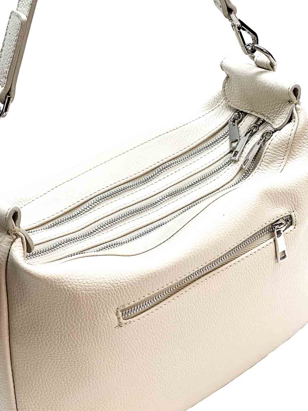 Assunta Leather Shoulder Bag - Leather Italiano