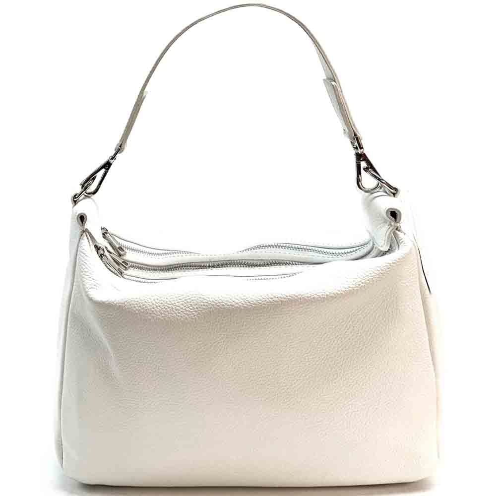 Assunta Leather Shoulder Bag - Leather Italiano