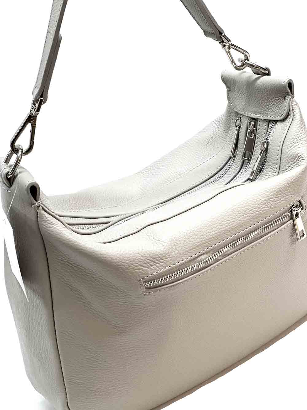 Assunta Leather Shoulder Bag - Leather Italiano