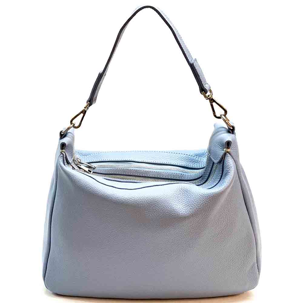 Assunta Leather Shoulder Bag - Leather Italiano