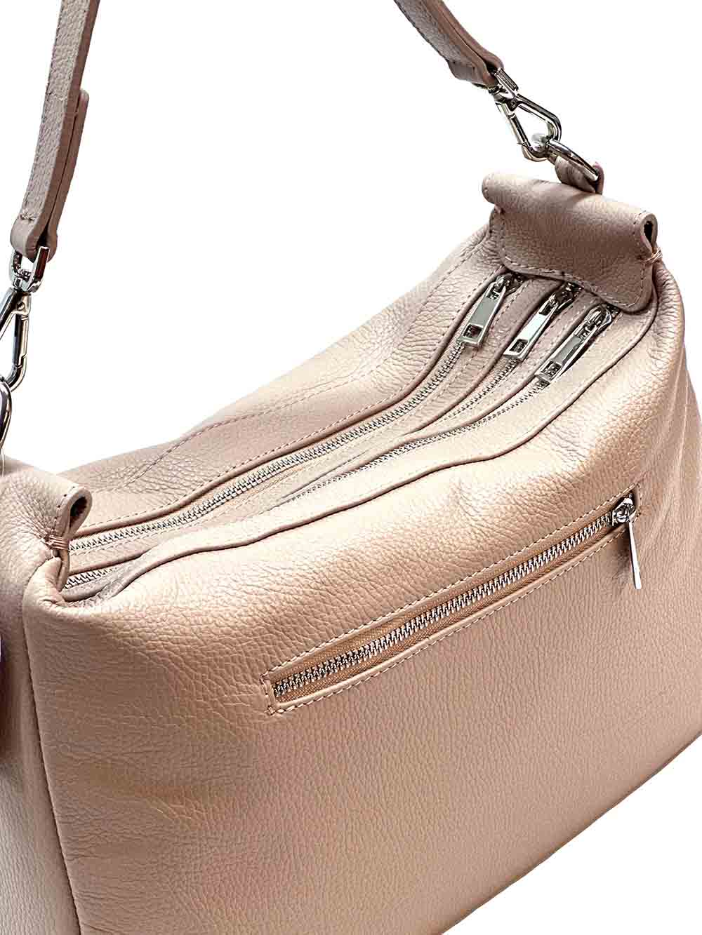 Assunta Leather Shoulder Bag - Leather Italiano