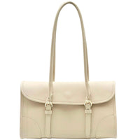 Avelina Cow Leather Shoulder Bag - Leather Italiano