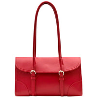 Avelina Cow Leather Shoulder Bag - Leather Italiano