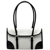Avelina Cow Leather Shoulder Bag - Leather Italiano