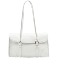 Avelina Cow Leather Shoulder Bag - Leather Italiano