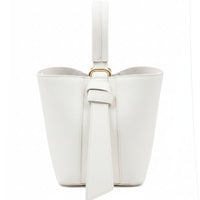 Bella Duo Cow Leather Bucket Handbag - Leather Italiano