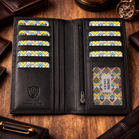 Bernardo V - Men's RFID Blocking Italian Leather Wallet - Leather Italiano