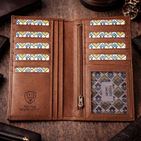 Bernardo V - Men's RFID Blocking Italian Leather Wallet - Leather Italiano