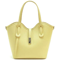 Bianca Leather Tote Bag - Leather Italiano