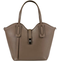 Bianca Leather Tote Bag - Leather Italiano