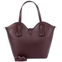 Bianca Leather Tote Bag - Leather Italiano
