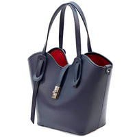 Bianca Leather Tote Bag - Leather Italiano