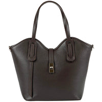 Bianca Leather Tote Bag - Leather Italiano