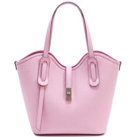 Bianca Leather Tote Bag - Leather Italiano