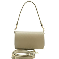 Bibiana Italian Leather Mini Shoulder & Crossbody Bag - Leather Italiano