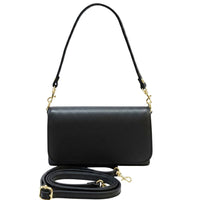 Bibiana Italian Leather Mini Shoulder & Crossbody Bag - Leather Italiano