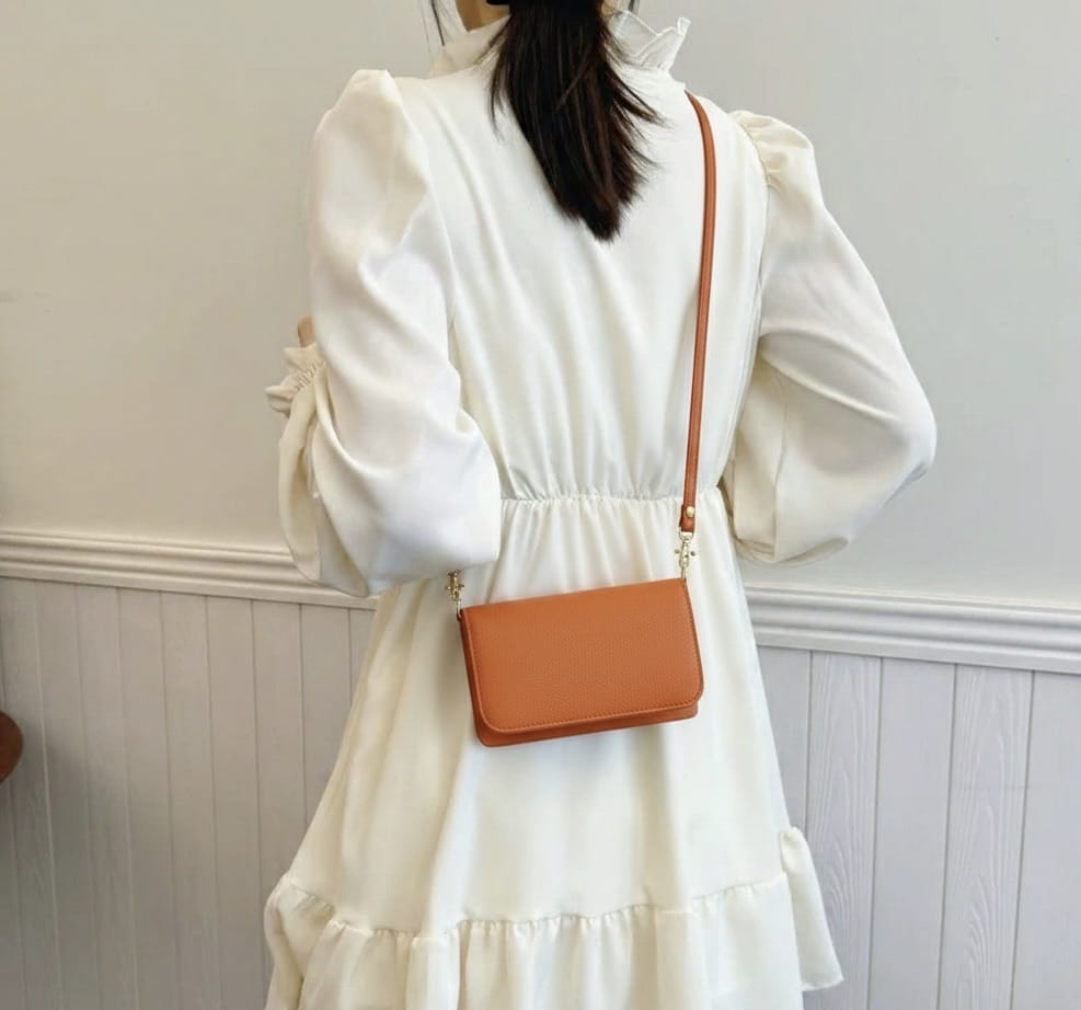 Bibiana Italian Leather Mini Shoulder & Crossbody Bag - Leather Italiano