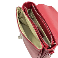 Bold Leather Crossbody Bag - Viva Italian Style - Leather Italiano