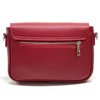 Bold Leather Crossbody Bag - Viva Italian Style - Leather Italiano