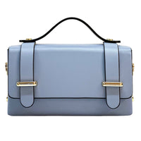 Bruna Mini Structured Leather Handbag - Leather Italiano