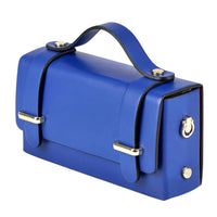 Bruna Mini Structured Leather Handbag - Leather Italiano