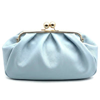 Brunella Frame Cow Leather Bag - Leather Italiano