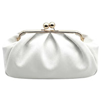 Brunella Frame Cow Leather Bag - Leather Italiano