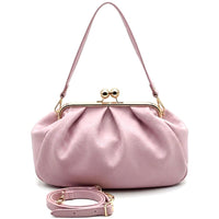 Brunella Frame Cow Leather Bag - Leather Italiano