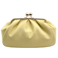 Brunella Frame Cow Leather Bag - Leather Italiano