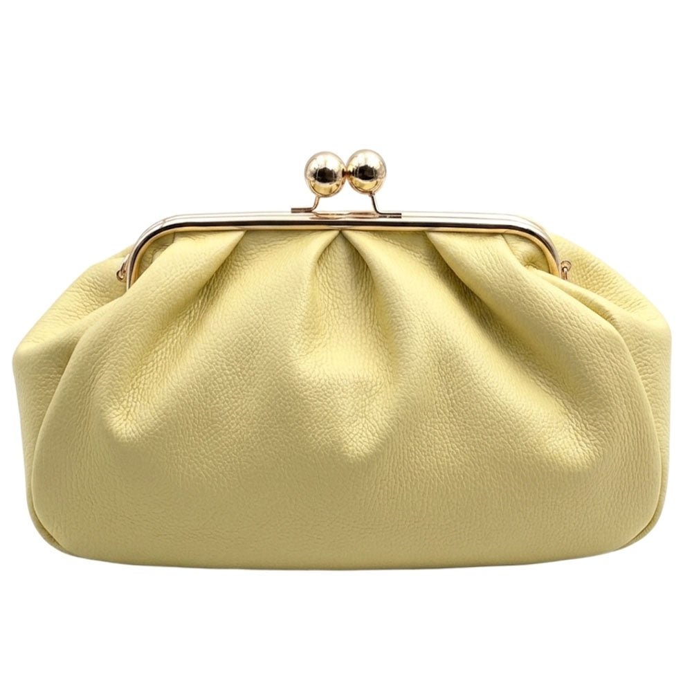 Brunella Frame Cow Leather Bag - Leather Italiano