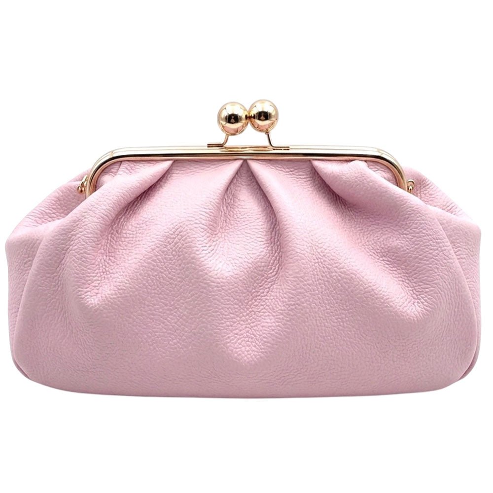 Brunella Frame Cow Leather Bag - Leather Italiano
