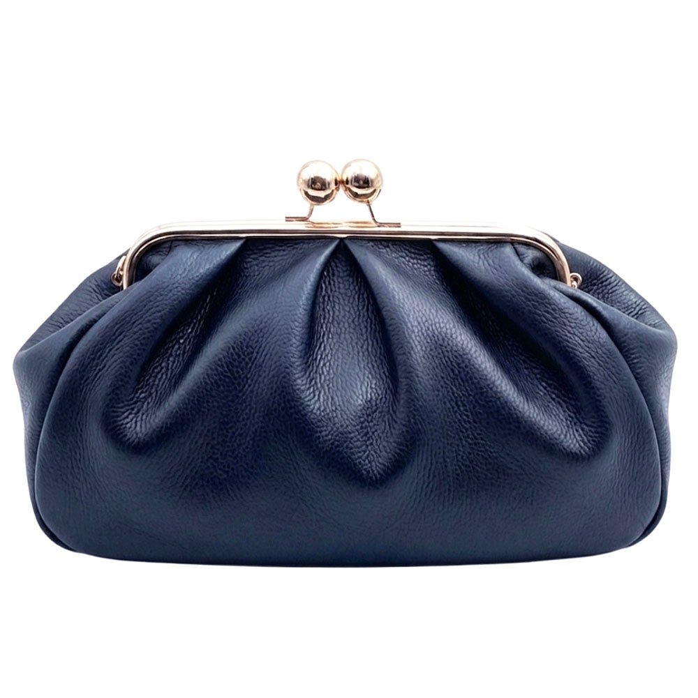 Brunella Frame Cow Leather Bag - Leather Italiano