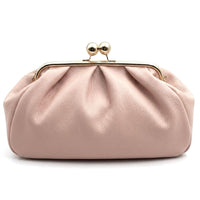 Brunella Frame Cow Leather Bag - Leather Italiano