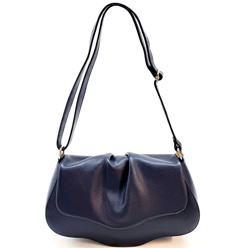Calfskin Leather Crossbody Bag Elegant | Maria - Leather Italiano - Leather Italiano