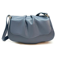 Calfskin Leather Crossbody Bag Elegant | Maria - Leather Italiano - Leather Italiano