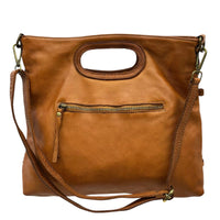 Calista Convertible Woven Italian Leather Bag - Leather Italiano